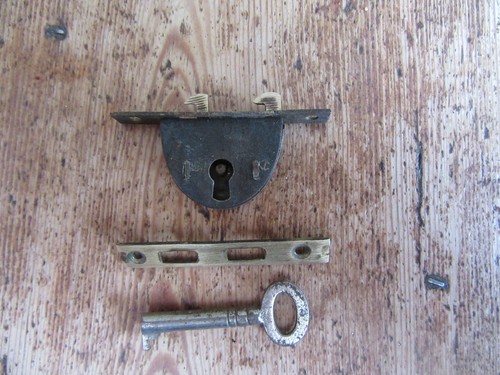 Victorian writing slope - slope, lock
