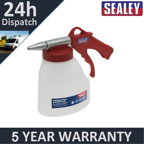 Sealey portable soda blasting - sealey,