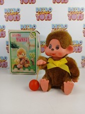 SITTING MONKEY WIND UP VINTAGE