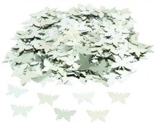 SILVER Butterfly CONFETTI