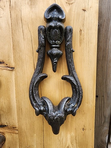 Antique gothic goats head - antique,