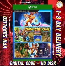 Crash Bandicoot Triple Pack Xbox Digital Code | VPN Supplied | 1–3 Day Delivery 