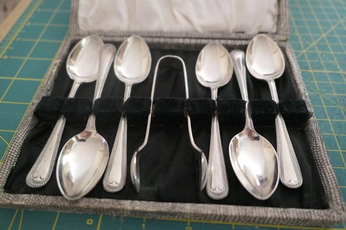 Teaspoons boxed vintage - -,