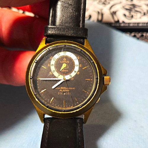 Lorus quartz alarm 50m water - quartz,