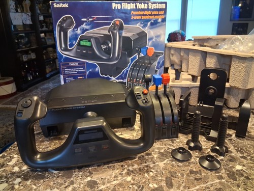 Saitek pro flight yoke - flight, system