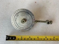 GRIFFIN & GEORGE LTD SCIENTIFIC INSTRUMENT PART SCALE DEGREES