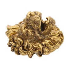  Outdoor Lion Head Wall Fountain Nozzle Garden Water Feature Spitter Resin