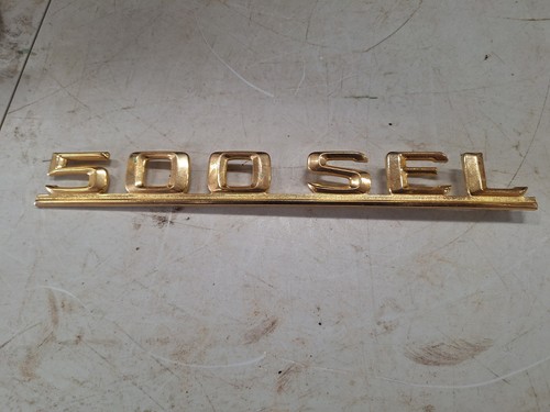 Mercedes benz 500sel - 500sel, gold