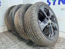 Set Of Genuine 17 Inch NISSAN MICRA Alloy Wheels & 205/45/17 Tyres 40300-5FA5A