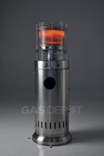 REALGLOW Bullet Patio Heater 13kw  - Table Floor Stainless Steel