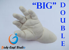 Baby 3D Casting Kit "BIG - DOUBLE" -  | 2 x Alginate | Hand print Footprint