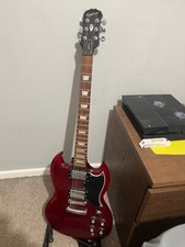 EPIPHONE RED SG- SLIGHTLY USED, EXCELLENT CONDITION!! AMAZING PRICE!! - £220 ONO