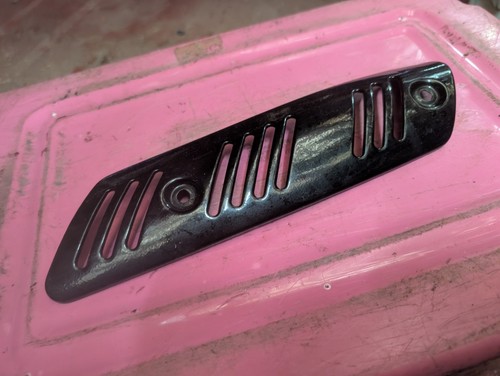 Yamaha exhaust heat - exhaust, shield