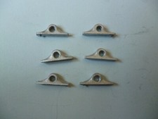 AM 13 White Metal Model Boat Closed Fairlead 14mm Like Graupner Robbe.