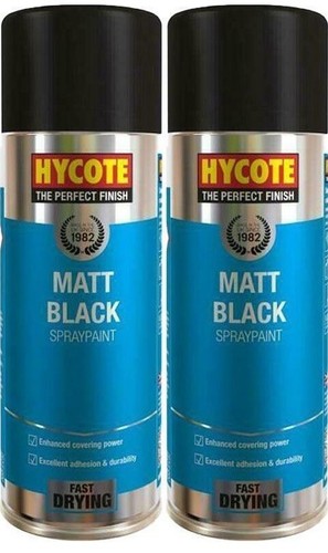Hycote matt black 400ml - hycote,