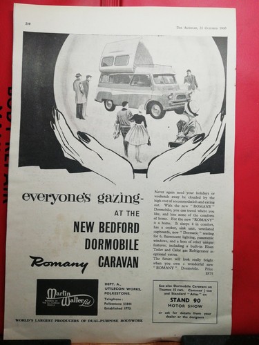 Bedford dormobile motorhome - bedford,