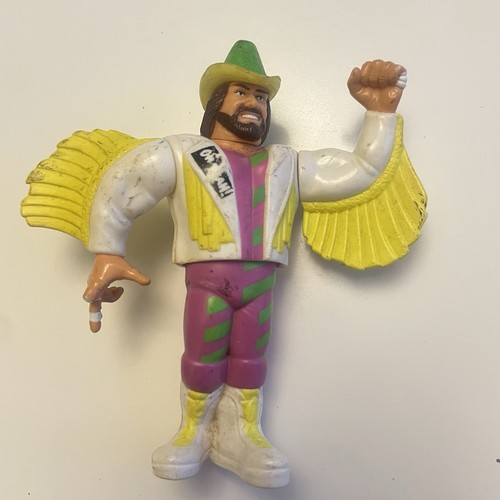 Vintage wwf hasbro macho man - wwf,