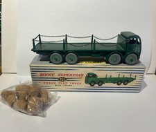Dinky Toys Supertoys 905 Foden Flat Truck, Repaint and Repo Box, Displays Great.