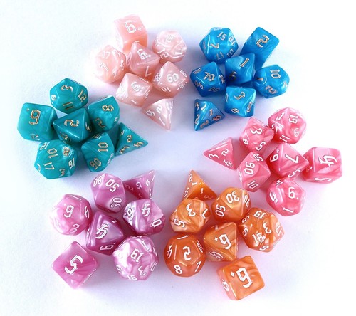 D20 dice set - dice, polyhedral