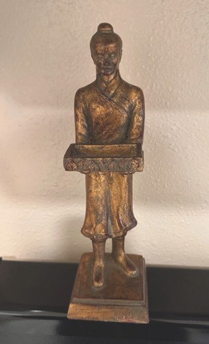 Vintage asian figural - vintage, tray