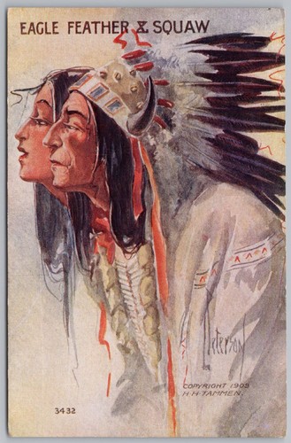 Eagle feather squaw native - eagle,