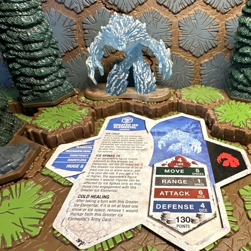 Heroscape greater ice - heroscape,