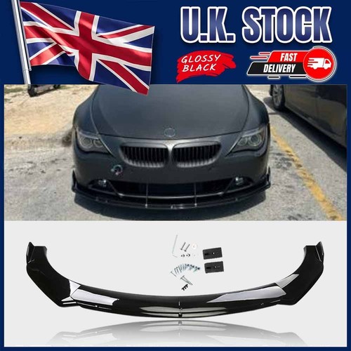 Front bumper lip canard - bumper,