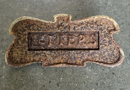 Vintage old antique cast - old, iron