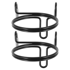  2 Pcs Wall Mount Cup Holder Coffee Mug Christmas Cart Attachment