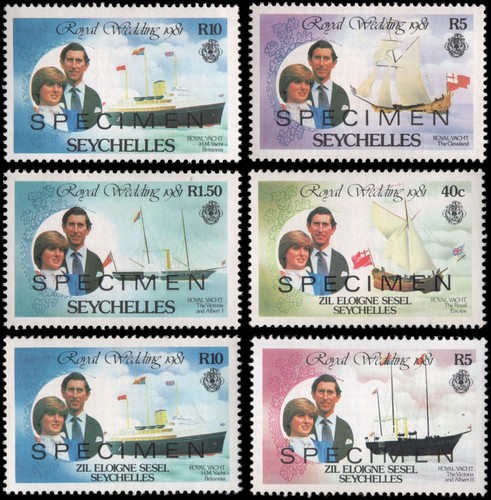 Seychelles 469 474 mnh - #469//474,