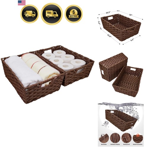Large wicker storage - large,