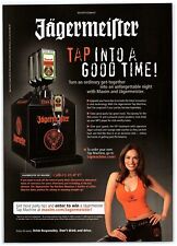 2008 Jagermeister Tap Machine Print Ad, Tap Into A Good Time Hot Model Tank Top