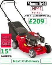 new MOUNTFIELD HP41 Push Petrol 15" Lawnmower 297411043/M21 - 8008984844964 ZTM