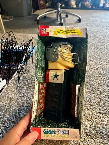 Nfl giant pez dispenser - nfl, rare