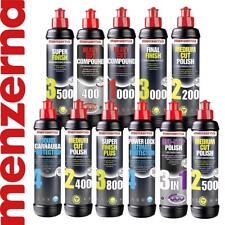 Menzerna Car Polishes Cut Compound Polish Finish Protection Sealing 250ml