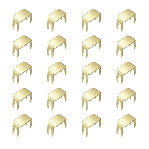 20pcs zipper stoppers - 20pcs, stoppers,