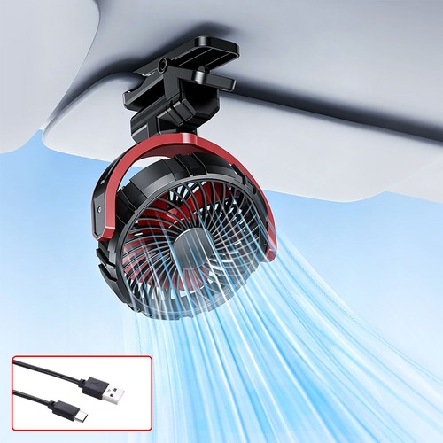 Car cooling clamp fan - clamp,