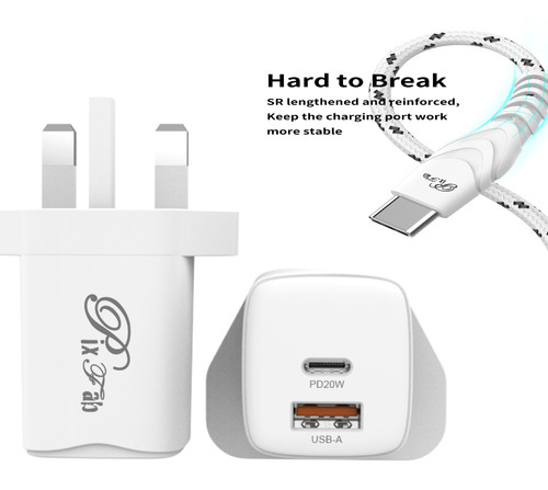 Wall charger adapter 20w fast - adapter,