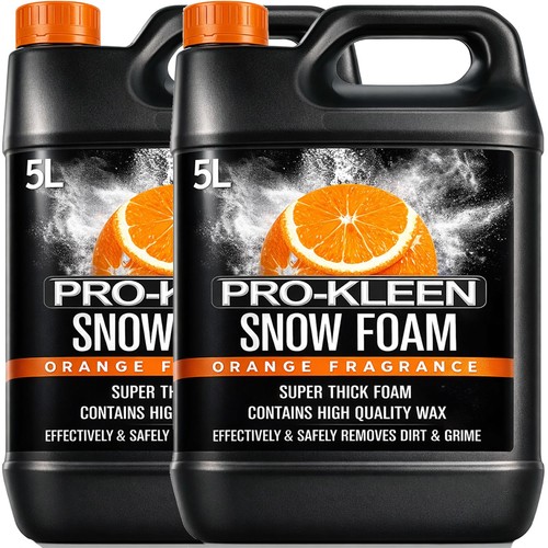 Prokleen snow foam orange car - snow,
