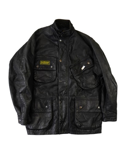 Barbour leather jacket - barbour,