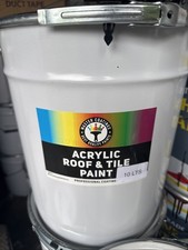 MASTER COATINGS ACRYLIC ROOF AND TILE PAINT 10lts MANY COLOURS TOP QUALITY