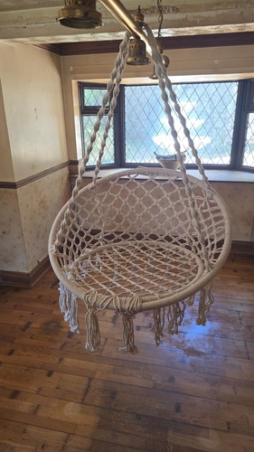 Hanging macrame hammock chair - hammock,