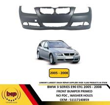 BMW 3 SERIES E90 E91 2005 - 2008 FRONT BUMPER STANDARD MODELS PRIMED OEM QUALITY