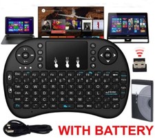 Wireless Mini Keyboard Remote Control Air Mouse Keypad  For Android Tv Box 