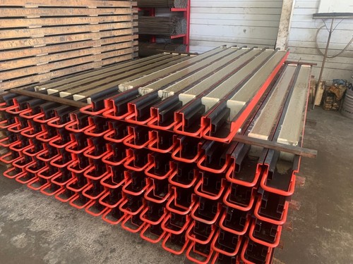 Concrete fence post mould 4x4 - concrete,