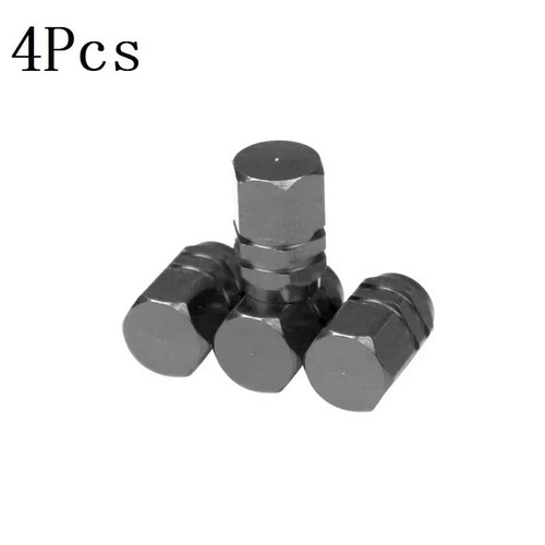 Tyre valve dust caps hex - 4,