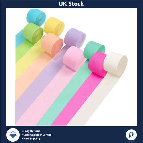 Vibrant pastel crepe paper - vibrant,