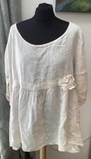 Linen Italian Baggy Smock Size XL
