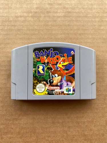 N64 banjo kazooie game tested - n64,