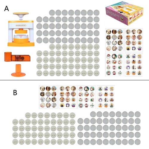 Badge button maker machine for - badge,